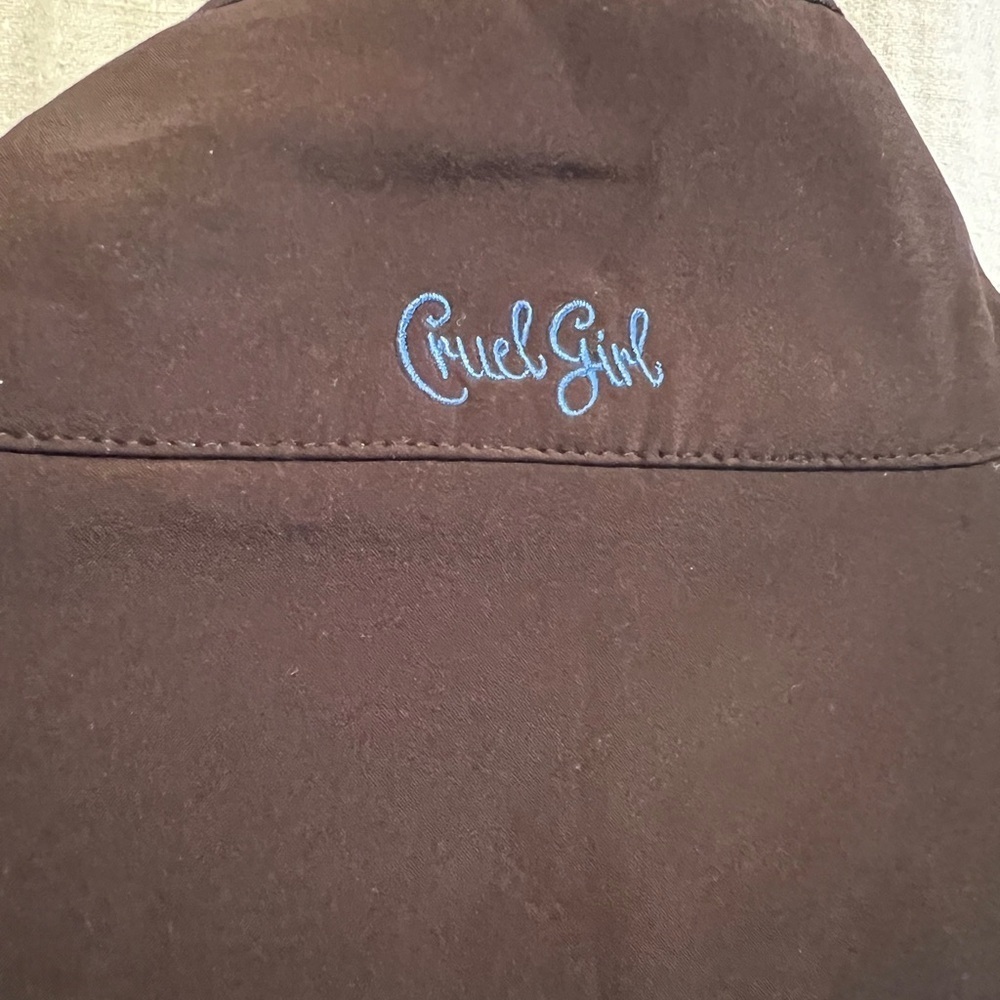 Cruel Girl Jacket.Black with blue. Size XL. - Picture 10 of 10